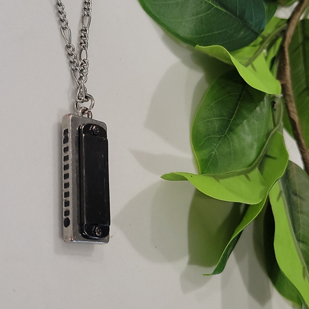 Harmonica Necklace - image 2